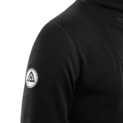 Aclima DoubleWool Polo Shirt Zip Man Jet Black/Marengo -Laden Für Angelserien 105178r 3