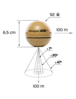 Deeper Smart Sonar Chirp+ 2 -Laden Für Angelserien 129642NO 5