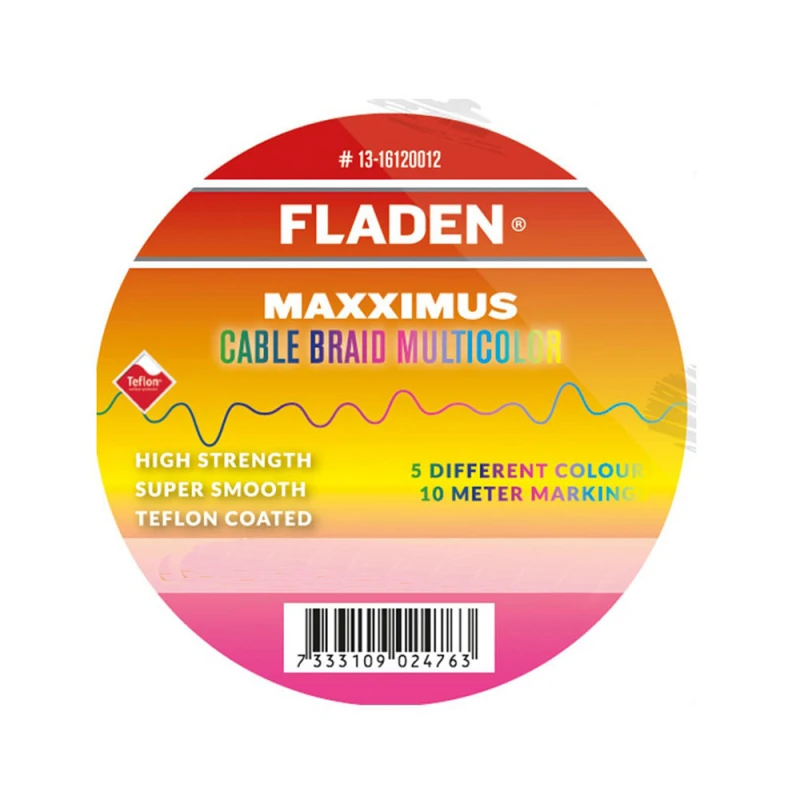 Fladen Maxximus Cable Braid Multicolor 300m 3 Fladen Maxximus Cable Braid Multicolor 300m