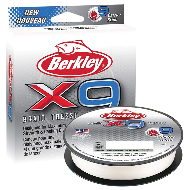 Berkley X9 150m Crystal 3 Berkley X9 150m Crystal