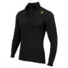 Aclima HotWool 230 Gr. Polo Zip Unisex, Jet Black -Laden Für Angelserien 325003001 04r 1