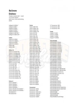 Gomexus 100mm Aluminium Handle With 22mm Titanium Knob 8x5mm - Silver & Gold -Laden Für Angelserien BD100T22GDX1 13