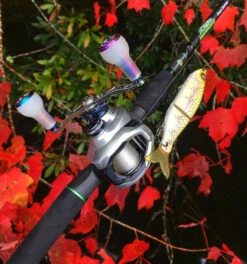 Gomexus Crank Handle Silver/Aurora Knob 10 Gomexus Crank Handle Silver/Aurora Knob -Laden Für Angelserien BS120TN27TCJ1r 3