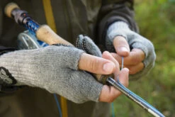 Fish Monkey Bauers Grandma Two Finger Wool Glove -Laden Für Angelserien FM325 LXLr 6