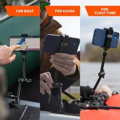 Deeper Smartphone Mount For Boat And Kayak -Laden Für Angelserien ITGAM0026 6