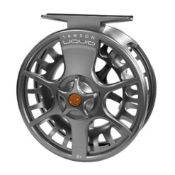 Lamson Liquid -5+ Reel Smoke